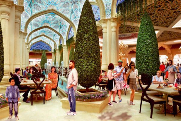 Restaurants sitting Area | Omaxe Chandni Chowk