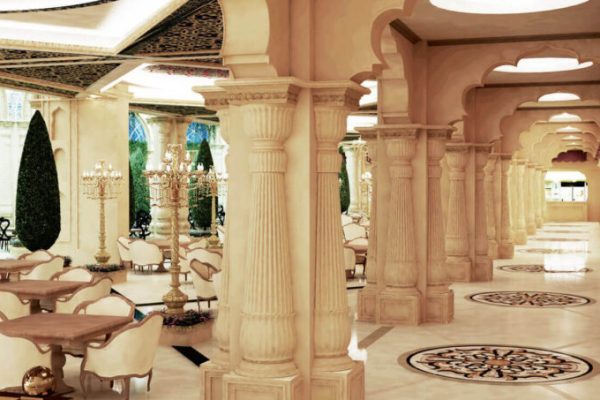 Interior sitting Area in Omaxe Chandni Chowk