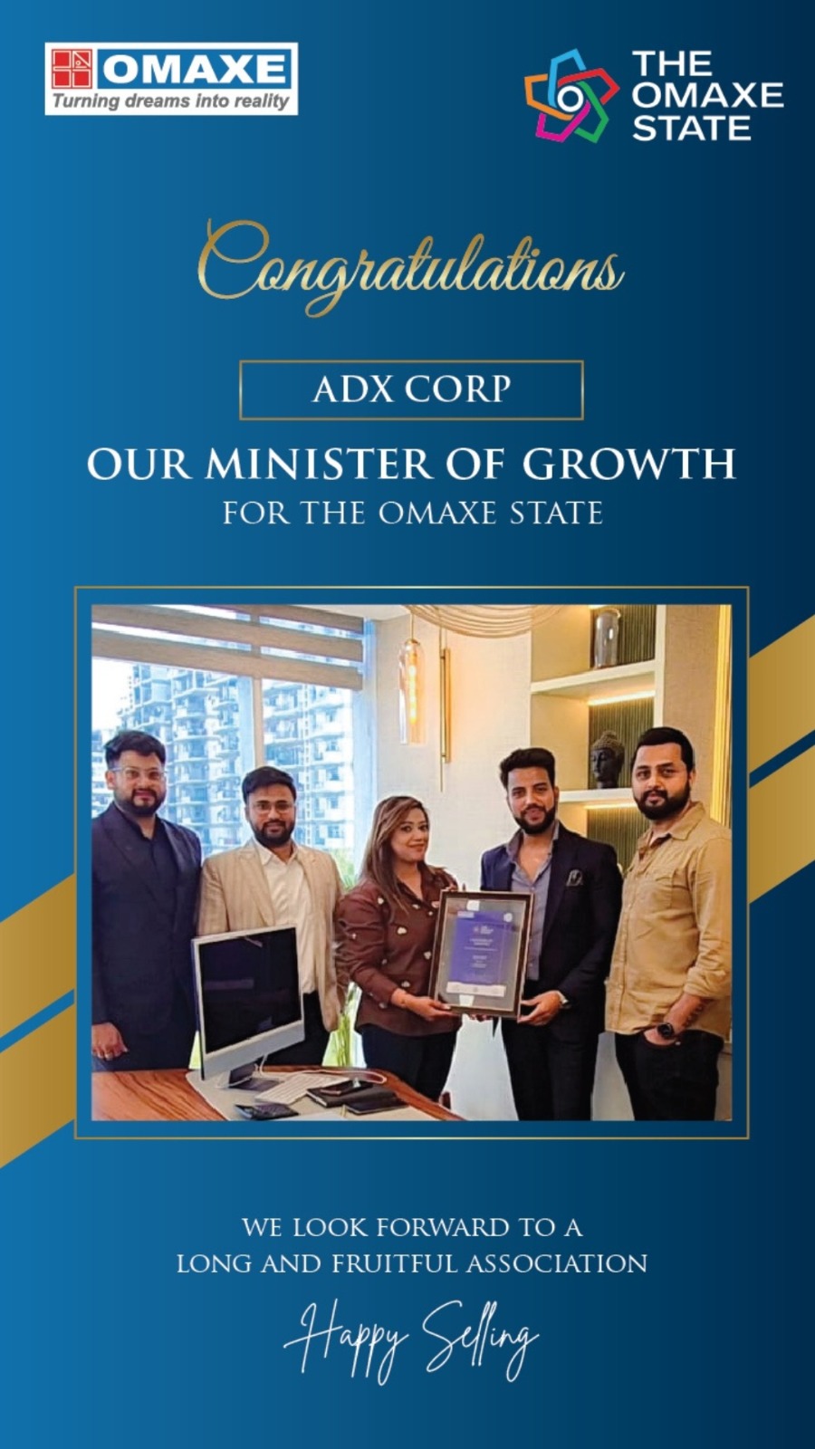 Minister of Growth Award